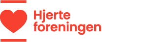 Hjerteforeningens logo i rød